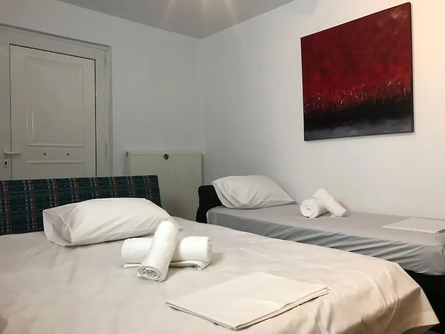 5 Min From Papageorgiou Free Indoor Parking Apartment Salonic
